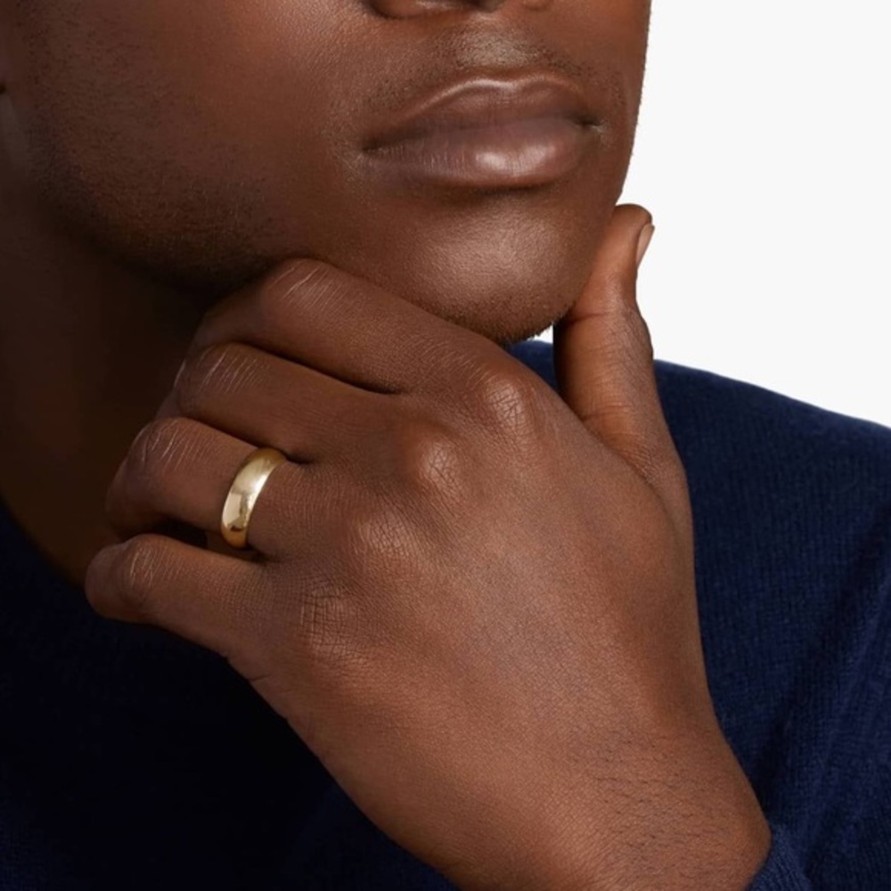 14k Yellow Gold filled Stackable 6mm Ring Wedding Band
